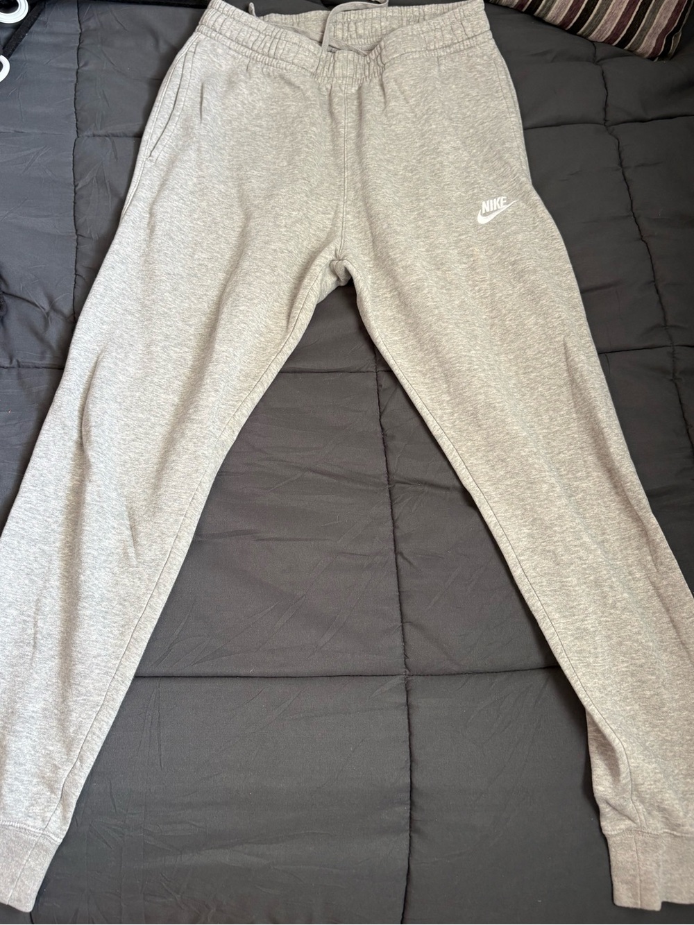 Nike Gray Track Pants Joggers
